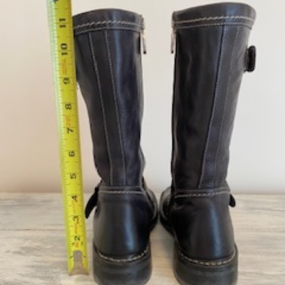 Donald Pliner AMY moto boot 6.5 black - Picture 5 of 7